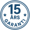 Emblem: 15 års garanti